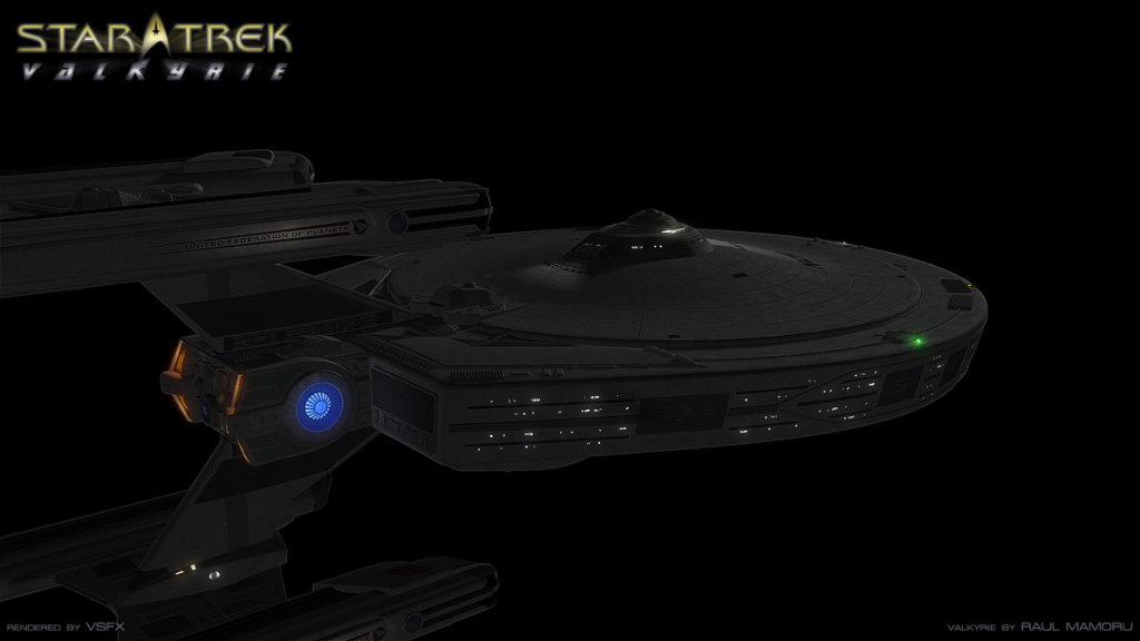 Valkyrie outside the galaxy.