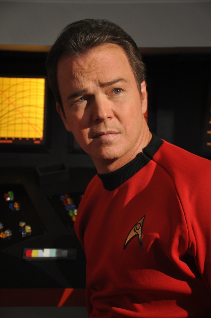 Special Appearance by Chris Doohan as Captain Montgomery Scott